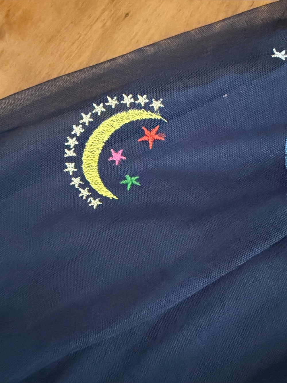 Mini Boden (7|8y) Space Earth Tulle Dress - Picture 5 of 10